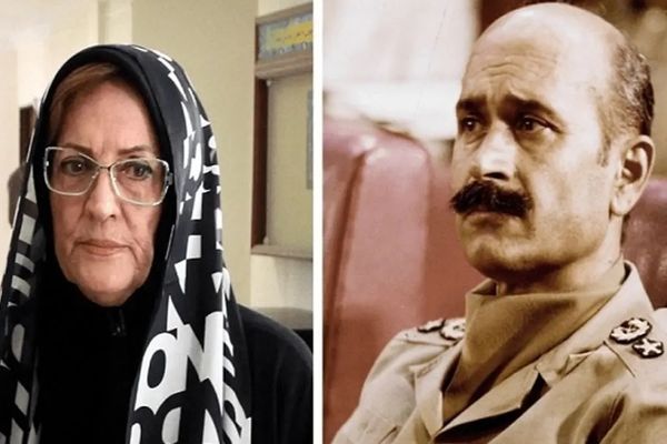 تشییع پیکر همسر شهید فلاحی از مقابل دافوس ارتش