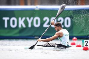 علی آقامیرزایی به نیمه‌نهایی کایاک قهرمانی جهان رسید