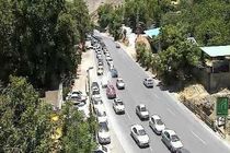 ترافیک نیمه سنگین درجاده چالوس /اجرای محدودیت ترافیکی با 2ساعت تاخیر