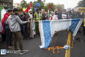 راهپیمایی مردم تهران در محکومیت جنایات رژیم صهیونیستی