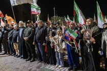 گردهمایی دانش‌آموزان و فرهنگیان به مناسبت اربعین رهبر شهید انقلاب و دانش‌آموزان شهید میناب 