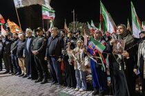 گردهمایی دانش‌آموزان و فرهنگیان به مناسبت اربعین رهبر شهید انقلاب و دانش‌آموزان شهید میناب 
