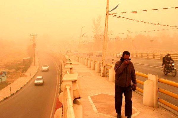 پیش بینی ورود گرد و غبار از عراق به چهارمحال و بختیاری