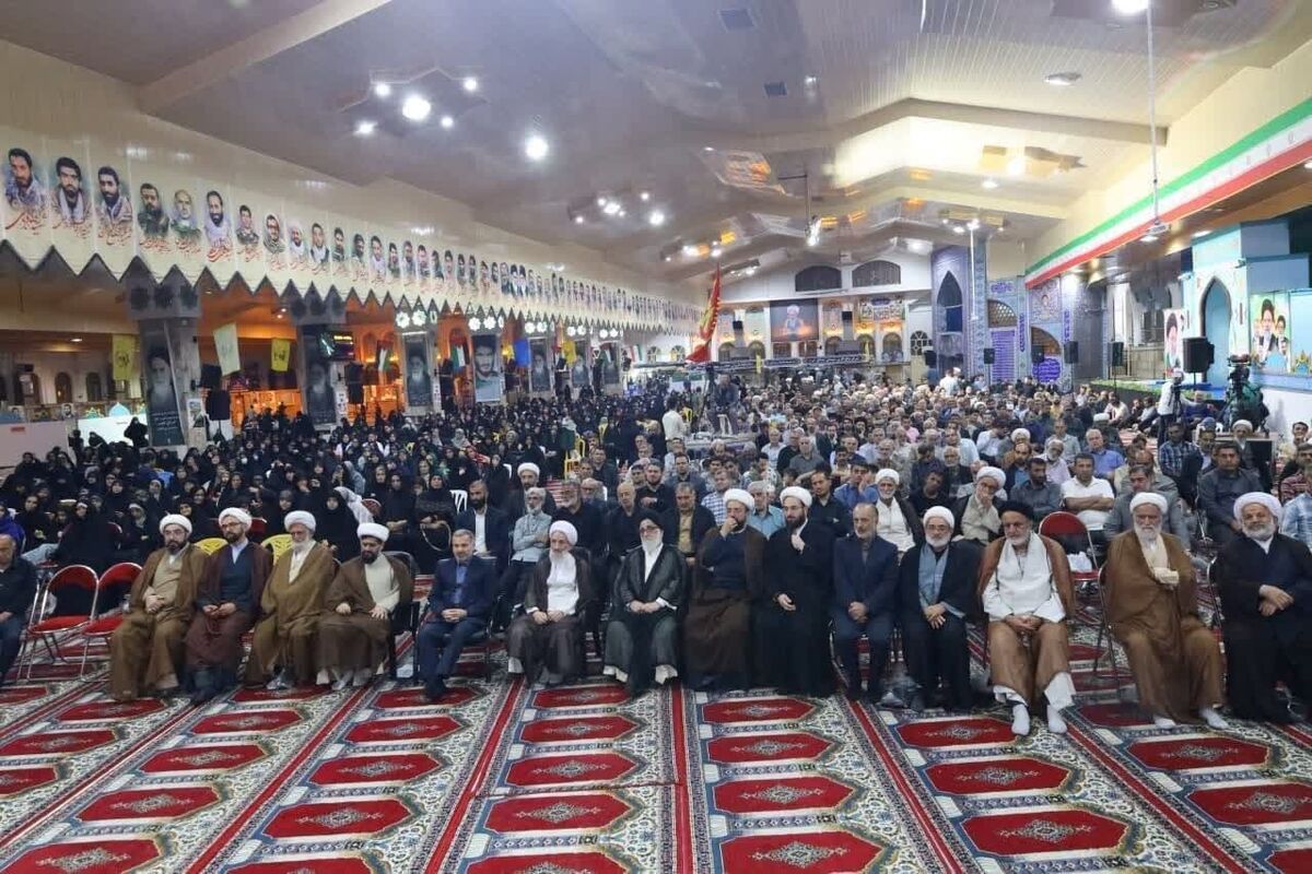نخستین سالگرد شهادت آیت الله رئیسی در ساری