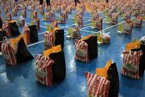 توزیع 2 هزار بسته غذایی بین نیازمندان مبارکه در ماه مبارک رمضان