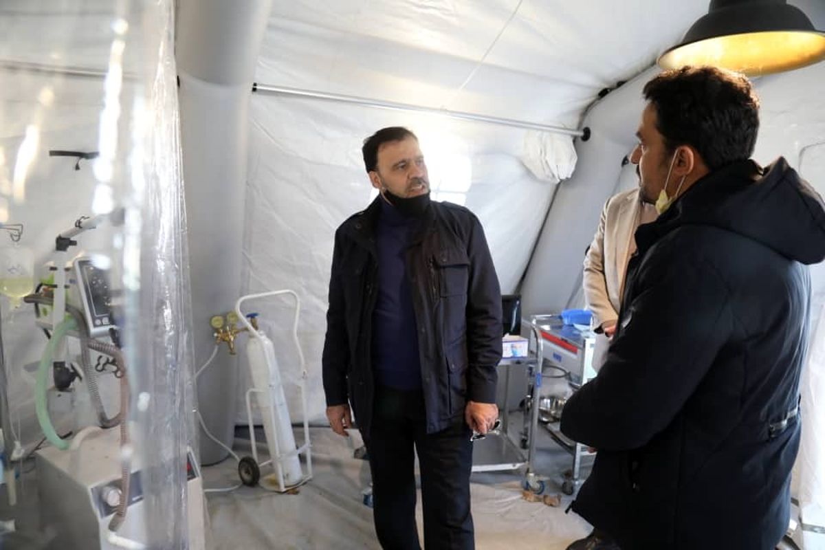 بازدید مشاور فرمانده کل انتظامی از پشت صحنه سریال «موج اول»