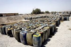 کشف بیش ازدو هزار لیترگازوئیل قاچاق دربندرلنگه