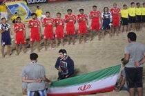 کسب سه عنوان توسط ملی‌پوشان ساحلی ایران