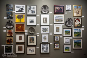 نمایشگاه سالانه خانه هنرمندان ایران همچنان ادامه دارد