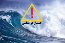 هشدار سطح زرد دریایی در هرمزگان؛ مواج شدن خلیج فارس و محدودیت تردد شناورها تا پنج‌شنبه