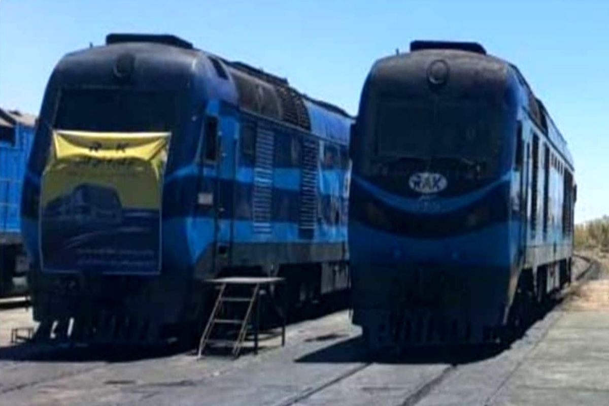 بازسازی لوکوموتیو آسیب دیده 