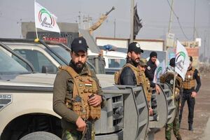 الحشد الشعبی در تعقیب هسته‌های داعش در صحرای الانبار