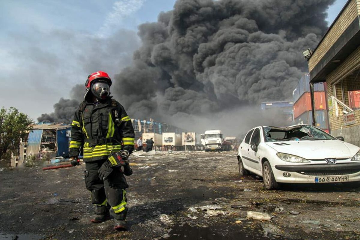 انفجار در بندر شهید رجایی 