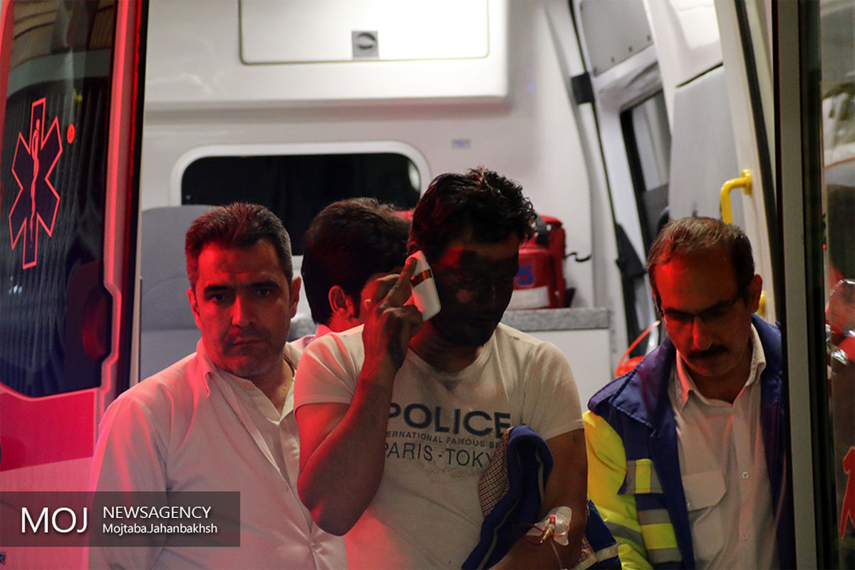 مصدومان چهارشنبه سوری 96 در اصفهان