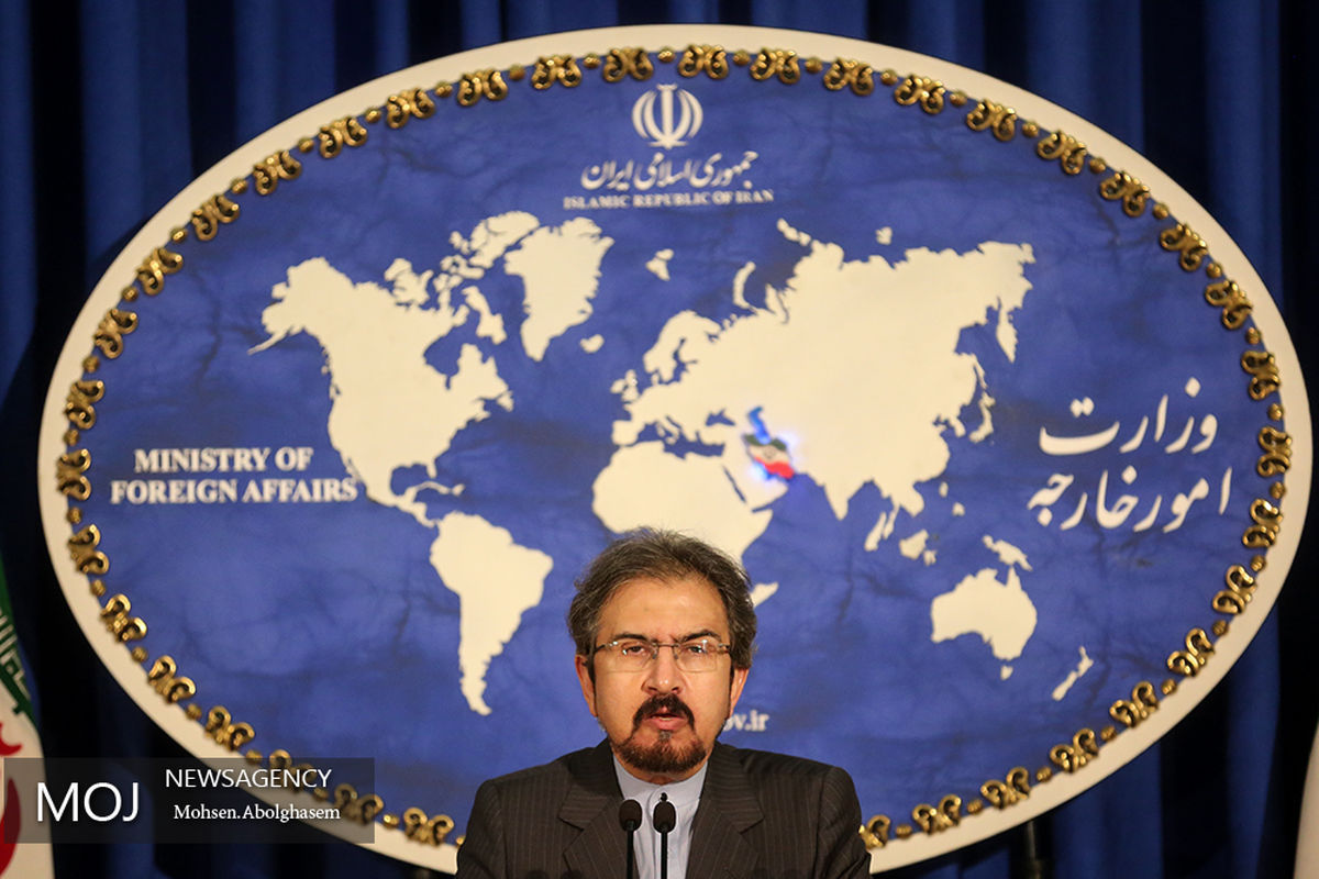 بهرام قاسمی سخنگوی وزارت امور خارجه