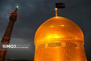فریاد «مرگ بر آمریکا» و «مرگ بر اسرائیل» مردم ایران در حرم حضرت معصومه + فیلم