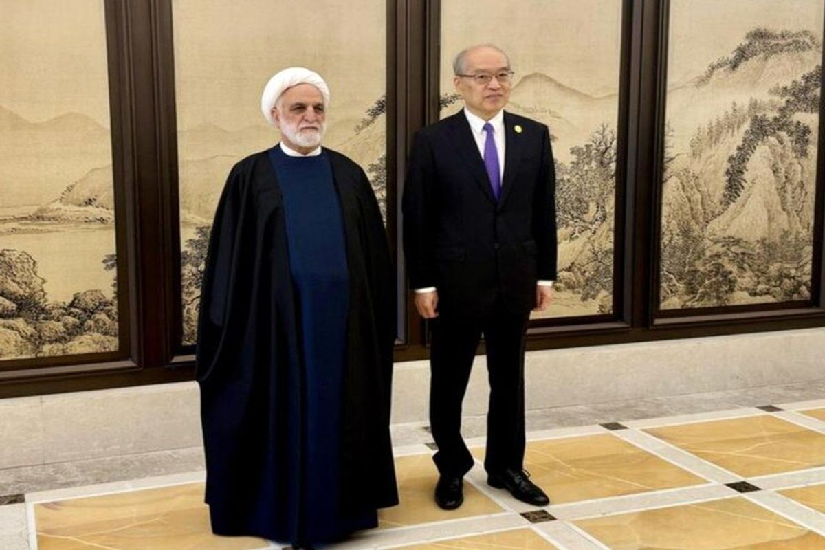 رئیس قوه قضاییه در دیدار با رئیس دیوان‌عالی جمهوری خلق چین