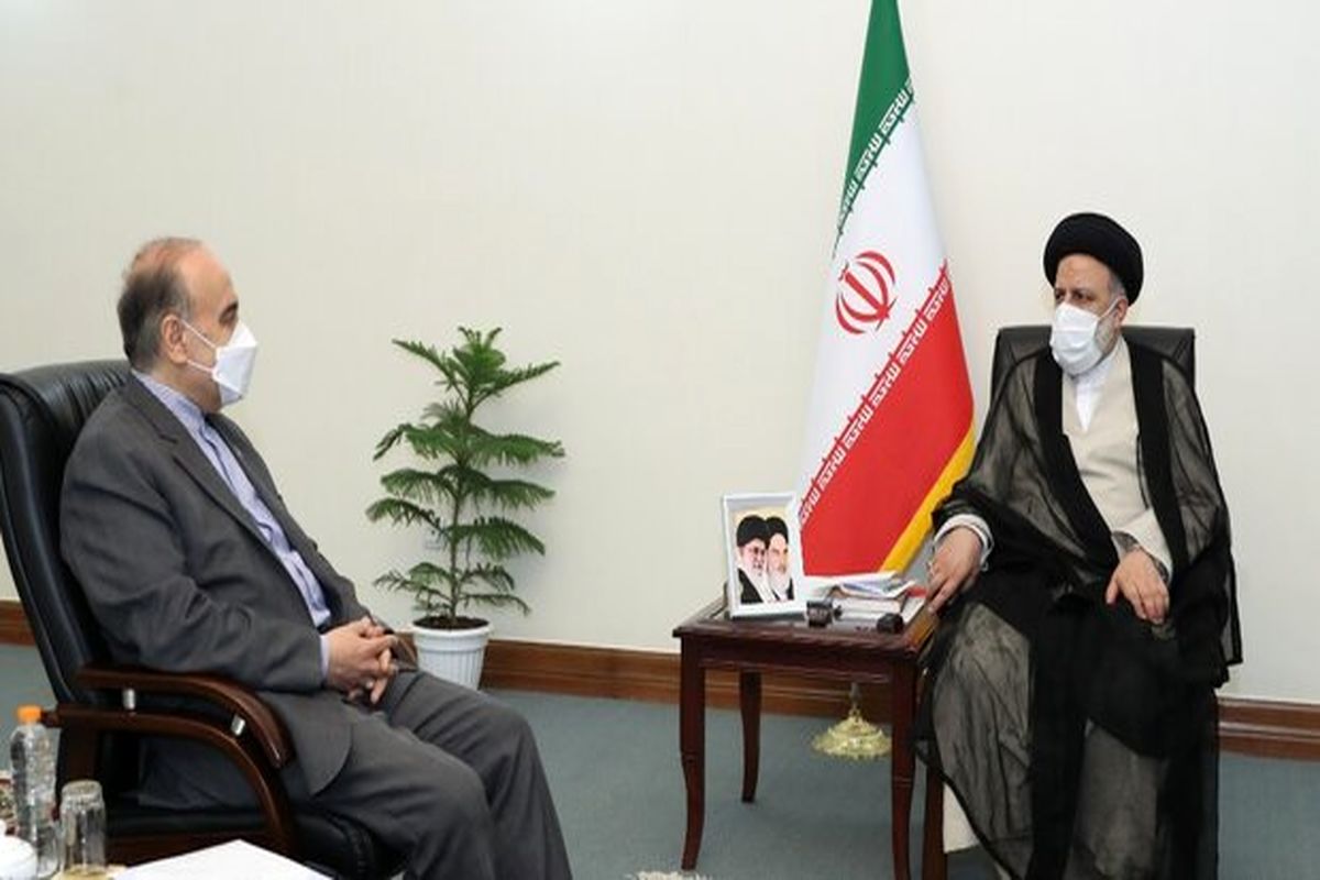 دیدار رئیسی با وزیر ورزش