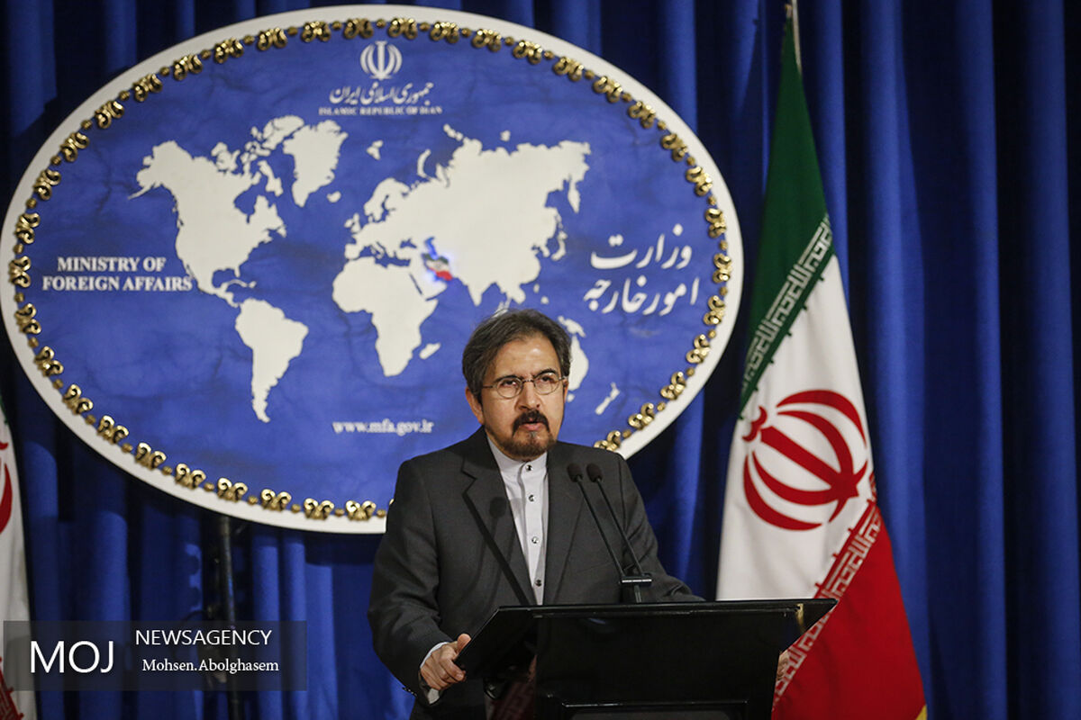 بهرام قاسمی سخنگوی وزارت امور خارجه