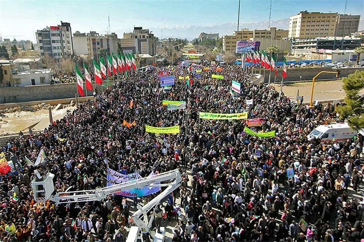 راهپیمایی ۲۲بهمن در اهواز