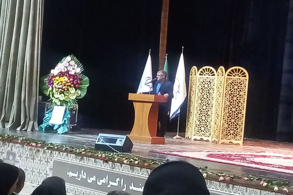 صدیف بدری در مراسم روز خبرنگار 
