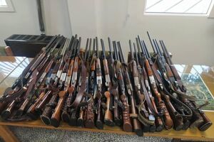 کشف و ضبط 25 قبضه اسلحه شکاری در بابل