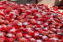 شناسایی و معدوم سازی 4 هزار کیلو گرم فرآورده خام دامی غیر بهداشتی در اراک