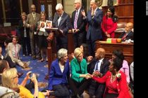 تحصن بی‌سابقه در کنگره آمریکا