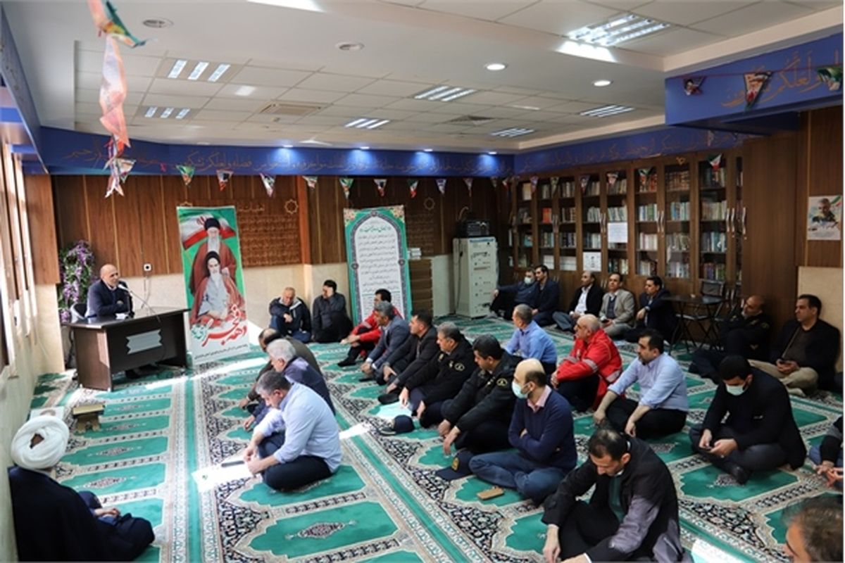 مراسم گرامیداشت دهه مبارک فجر در بندر نوشهر