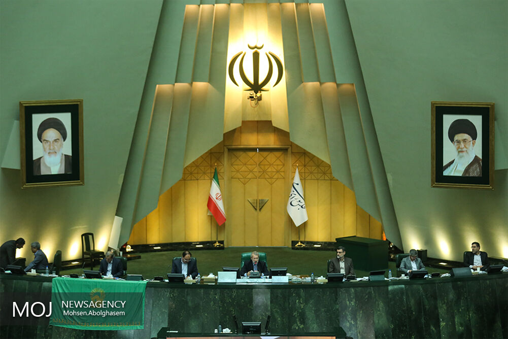 صحن علنی مجلس شورای اسلامی - ۳ مرداد ۹۷/ علی لاریجانی مجلس