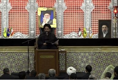 برگزاری آیین بزرگداشت رهبر شهید در حرم حضرت معصومه 