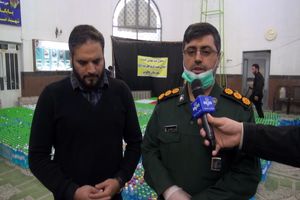 توزیع 2هزار بسته معیشتی ، ایام سالگرد سردار دلها  در چالوس