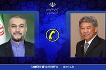 وزرای خارجه ایران و مالزی با یکدیگر تلفنی گفت‌وگو کردند