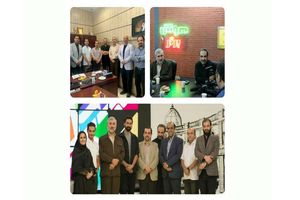 مدیران شبکه نسیم از پشت صحنه برنامه های این شبکه بازدید کردند