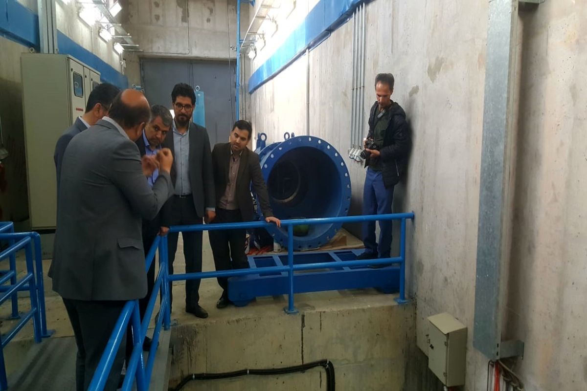 اجرای پروژه آبرسانی اردبیل