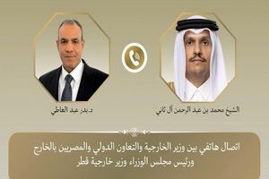 وزرای خارجه قطر و مصر بر اولویت راه‌حل‌ سیاسی برای مقابله با بحران در منطقه تاکید کردند