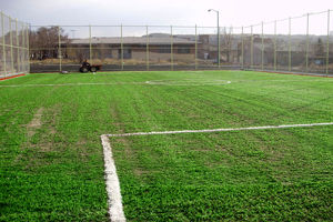 اصلاح و مرمت زمین های چمن قلب تهران