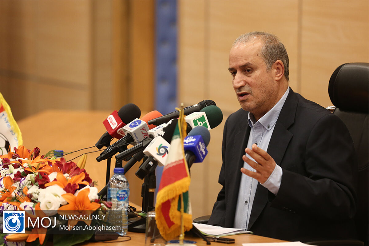 نشست خبری رییس فدراسیون فوتبال