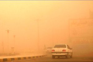 خسارت توفان و گرد و خاک در ندوشن