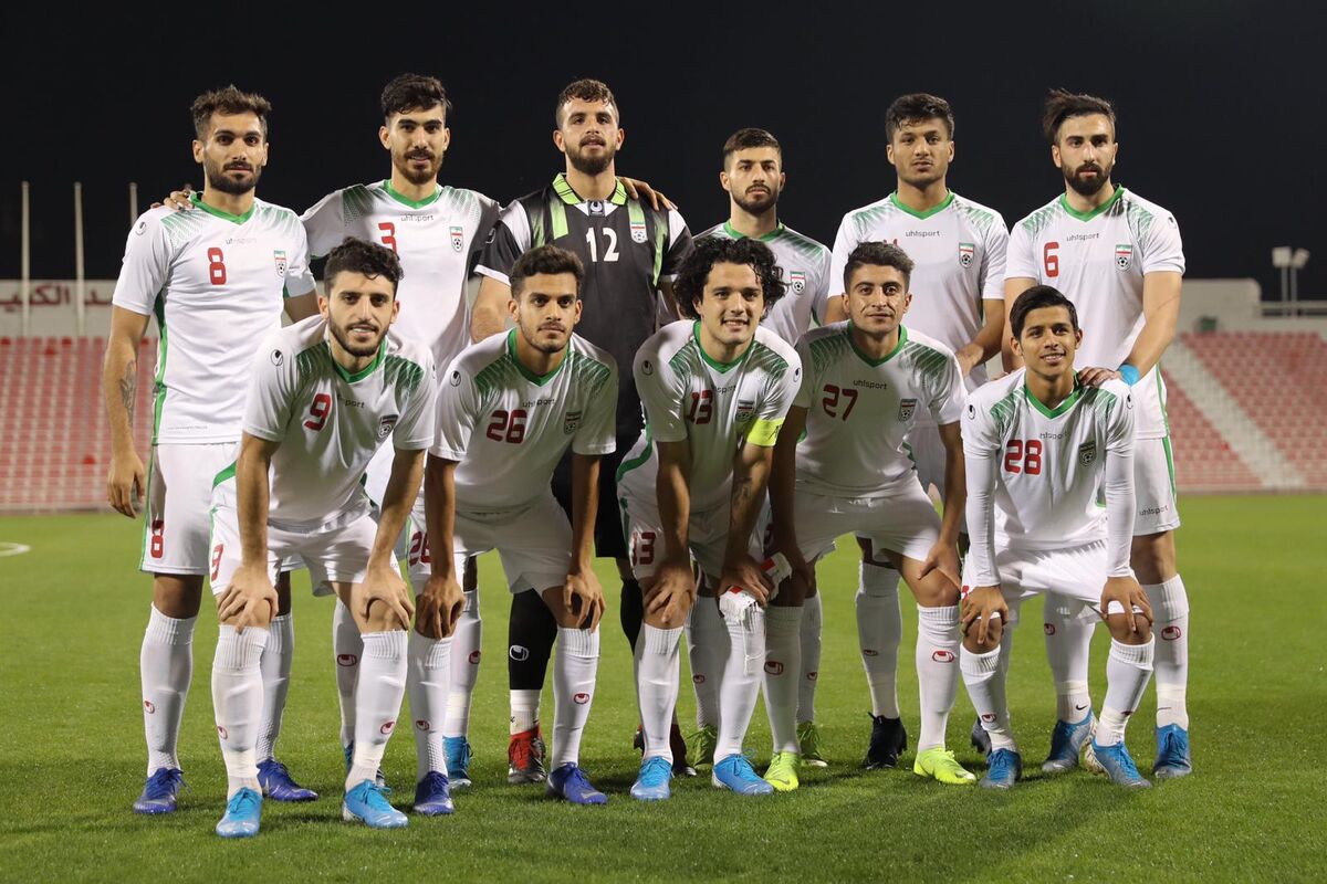 بازیکنان تیم ملی فوتبال امید ایران
