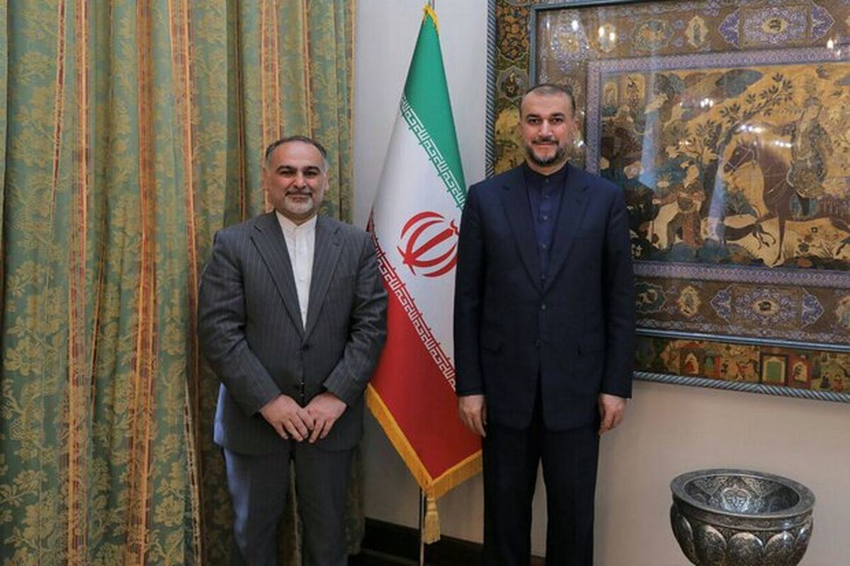 دیدار سفیر ایران با امیرعبداللهیان