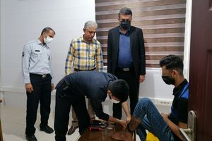 نصب چهارصدمین پابند الکترونیکی برای زندانیان هرمزگان