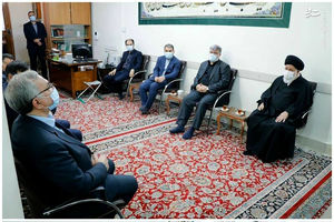 وزیر بهداشت با نماینده ولی فقیه در خراسان رضوی دیدار کرد