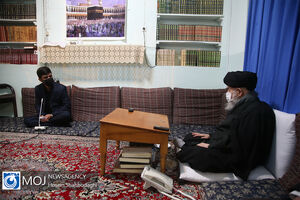 دیدار فرمانده قرارگاه فرهنگی جهادی حضرت مهدی (عج) با مراجع