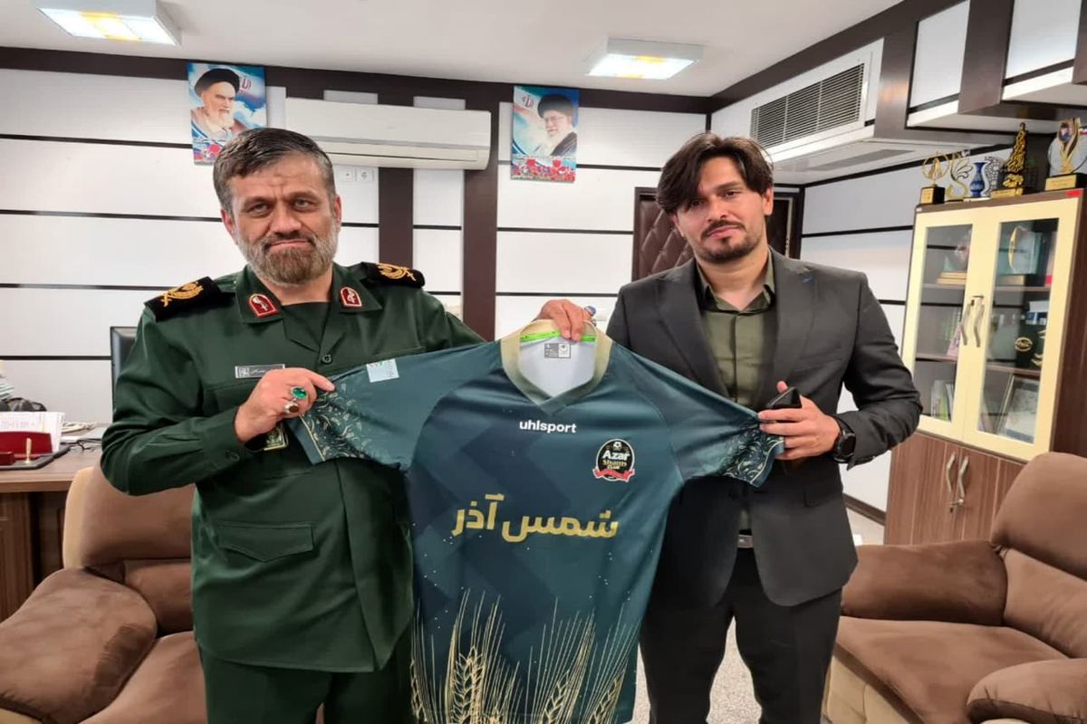 سردار اتانی فرمانده سپاه قزوین3