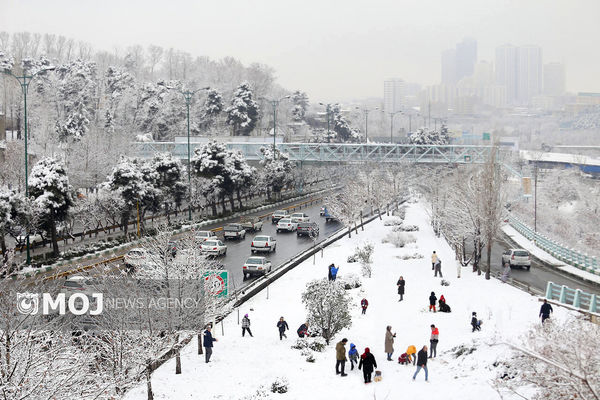برف و باران در ۲۰ استان باریدن گرفت