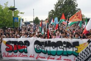 راهپیمایی گسترده حامیان فلسطین در اروپا با مطالبه پایان نسل‌کشی در غزه