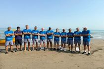 اعزام تیم مسترز آب‌های آزاد جزیره کیش به مسابقات کشوری جام کاسپین