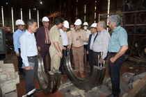 بازدید مدیران ارشد صنعت برق کشور از نیروگاه بخار بندرعباس