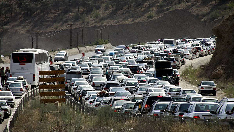 آخرین وضعیت ترافیکی محورهای مواصلاتی مازندران
